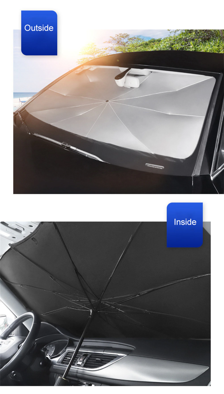 HeroShade™ Windshield Umbrella