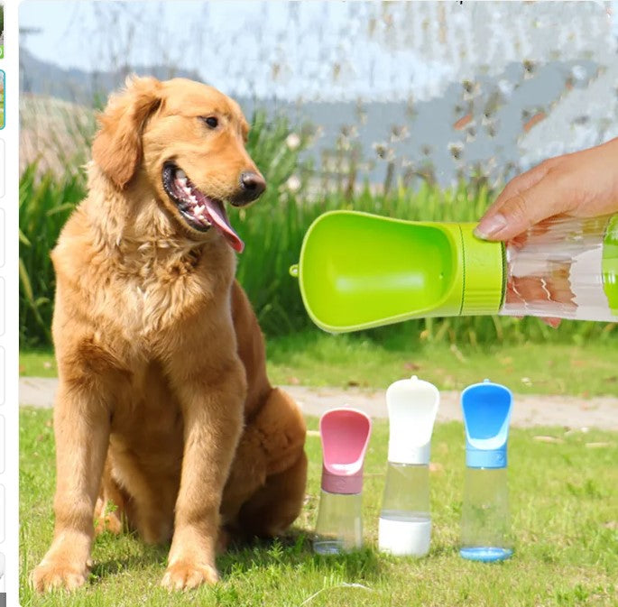 HydroHero™ 2 In 1 Portable Dog Water Bottle