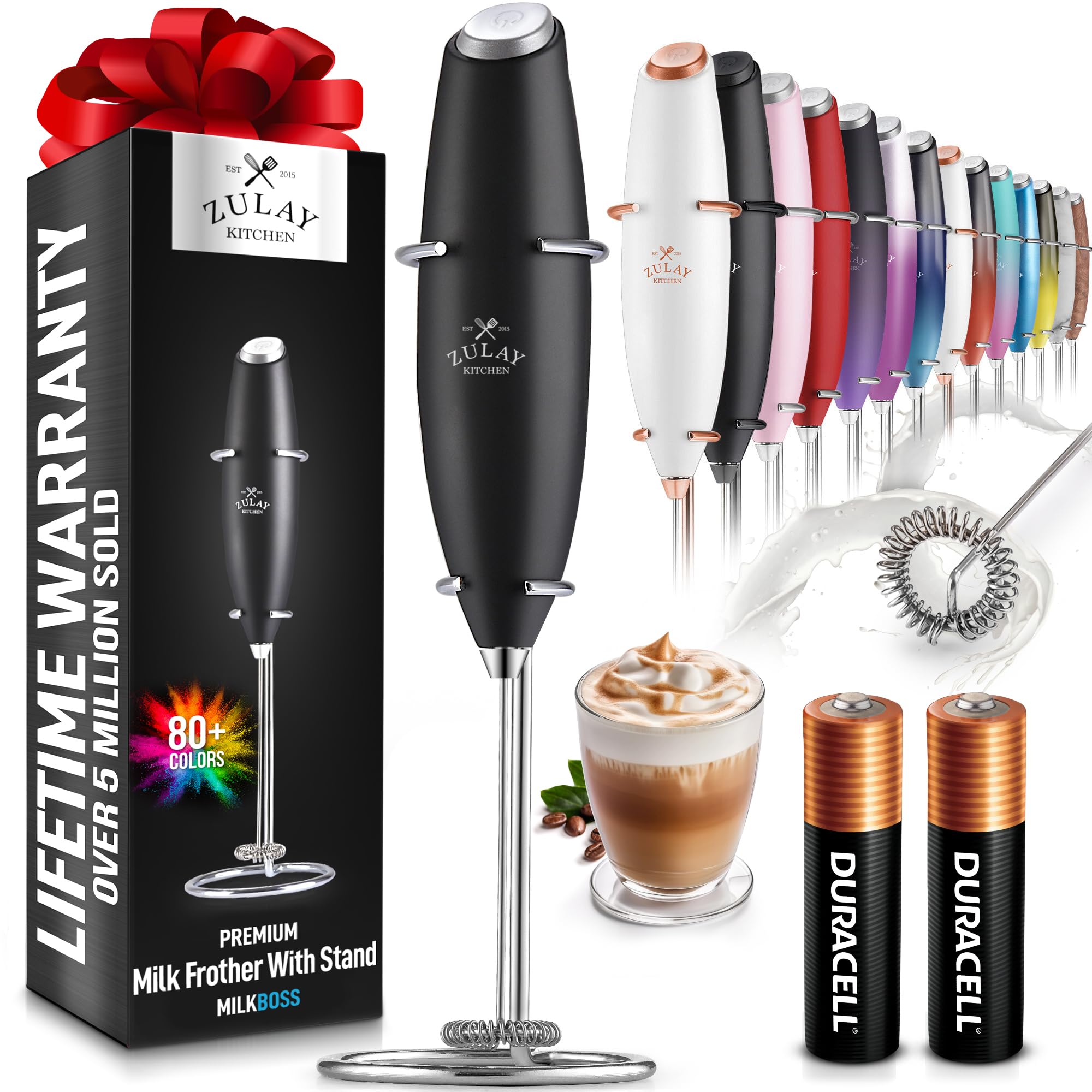 FrothHero™ Pro  Premium Electric Milk Frother